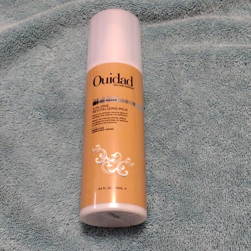 Ouidad Curl Shaper Memory Maker 3-in-one Revitalizing Milk 8.5 fl. oz New!